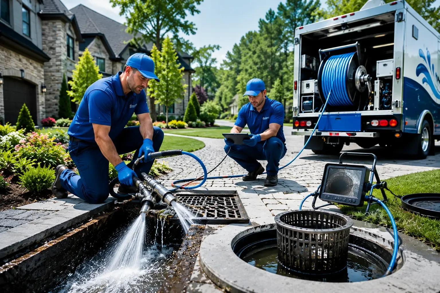 Local outdoor drain cleaning professionals in Ferndale, PA
