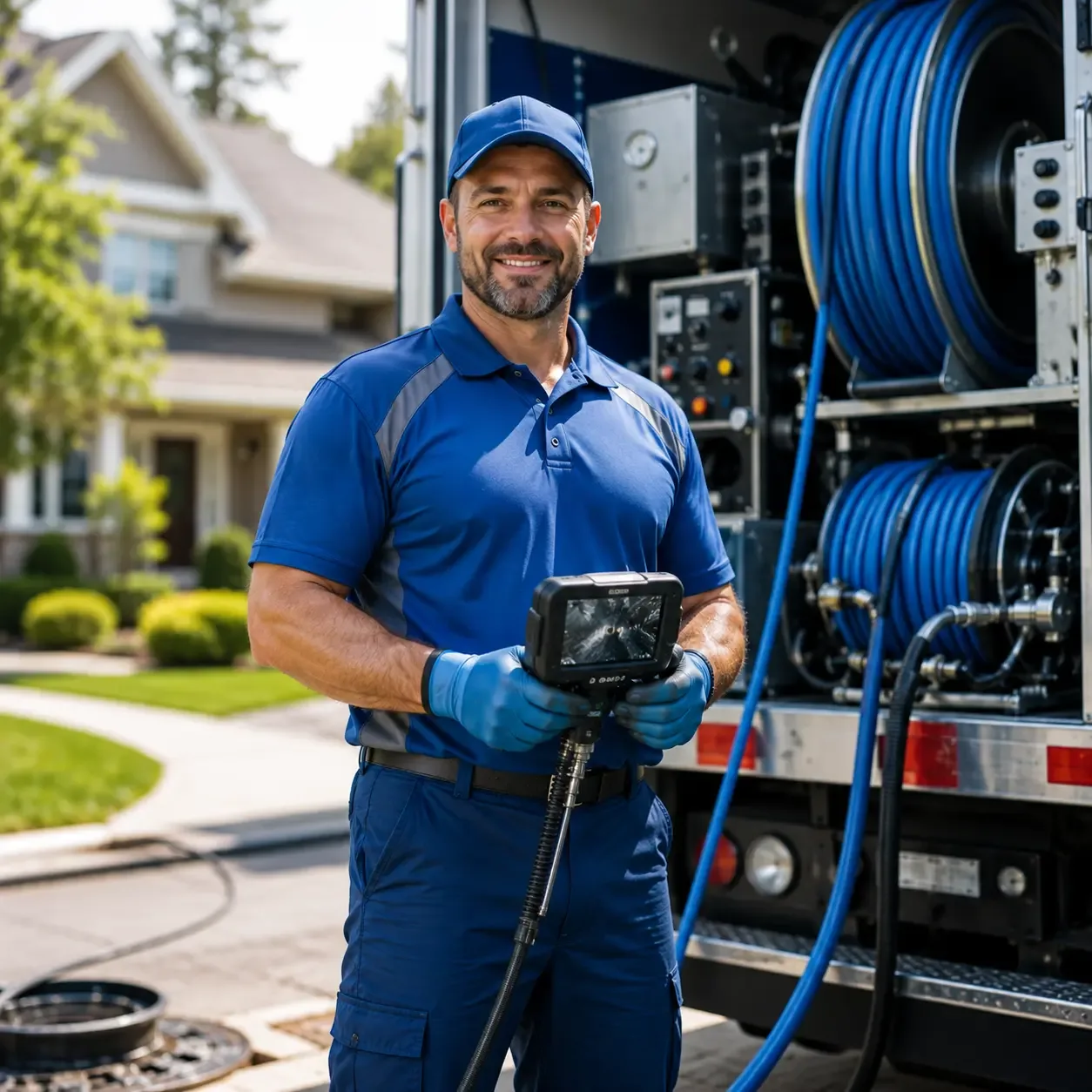 Local outdoor drain cleaning specialists in Ferndale, PA